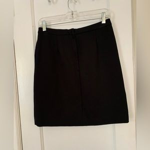 Joe fresh mini skirt, black, size 2.